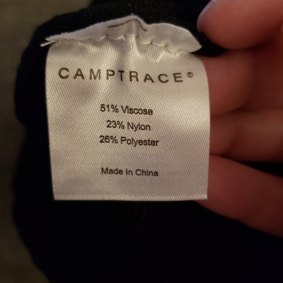 Camptrace Black Knitted Winter Beanie - Picture 5 of 5